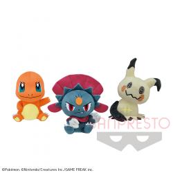 ポケットモンスター でっかいコロっとまんまるぬいぐるみ「ひっかく」〜ヒトカゲ・マニューラ・ミミッキュ〜