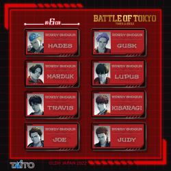 BATTLE OF TOKYO　ネームバッジvol.2