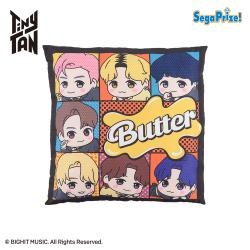 TinyTAN　寝そべり　[PM]スクエアクッション〜Butter〜