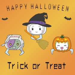 【HAPPY HALLOWEEN】Trick or Treat　※単品配送不可　※賞味期限:2023/01/28