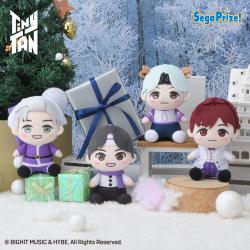 TinyTAN　Purple Holidays　[MP]おすわりぬいぐるみ“RM＆Jin＆SUGA＆j-hope”