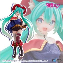 初音ミク　Wonderland フィギュア 長靴を履いた猫