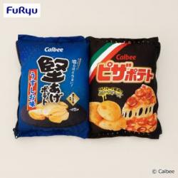 カルビー つながる！折りたたみBIGクッション〜堅あげポテト＆ピザポテト〜