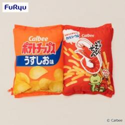 カルビー つながる！折りたたみBIGクッション〜ポテトチップス＆かっぱえびせん〜