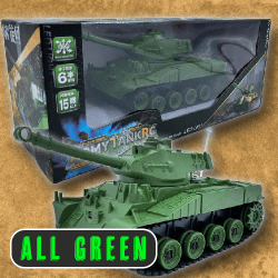 【選べる！ﾎﾞｰﾅｽｽﾃｰｼﾞ景品】【B.ALL GREEN】アーミータンクRC　ワイルドクローラー