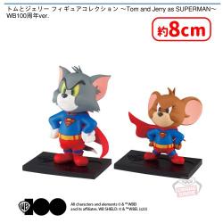 トムとジェリー フィギュアコレクション 〜Tom and Jerry as SUPERMAN〜WB100周年ver.