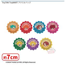 TinyTAN TinyMART アクリルバッジ