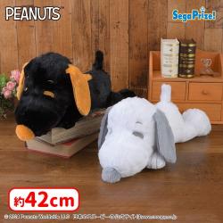 SNOOPY™　寝そべり　[SP]ぬいぐるみ〜ブラック＆ホワイト〜