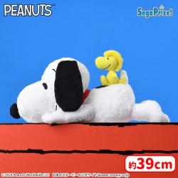 SNOOPY　Lぬいぐるみ“スヌーピー＆ウッドストック”　おしりVer.