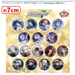 アイドリッシュセブン ホログラム缶バッジ〜Anniversary 2023 ver.〜