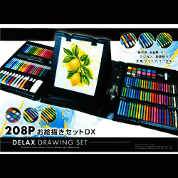 208P お絵描きセットDX