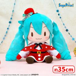 初音ミクシリーズ　ふわぷち　LLぬいぐるみ“初音ミク-クリスマス”