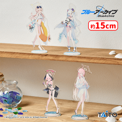 ブルーアーカイブ　描き下ろしアクリルスタンド　水着ver.