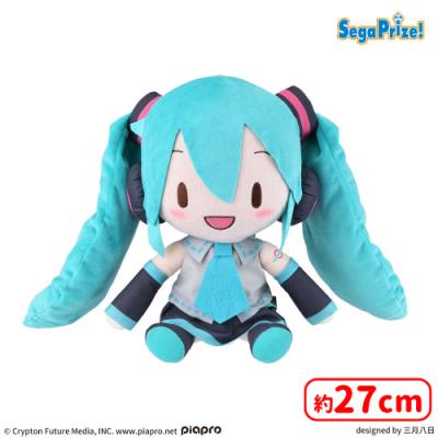 初音ミク ふわぷち Lぬいぐるみ | オンラインクレーンゲーム「セガUFO 