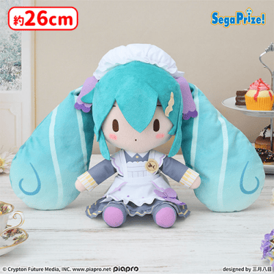 初音ミクシリーズ ふわぷち Mぬいぐるみ“初音ミク”−クラシカルメイド