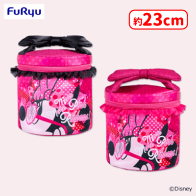 ミニーマウス More pink More ribbons! バニティポーチ | オンライン