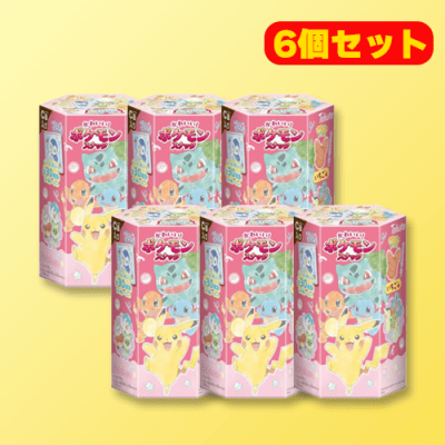 かわいい！ポケモンスナック いちご味 6個セット | オンラインクレーン