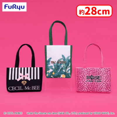 CECIL McBEE/me Jane/ROSE FAN FAN ショッパー風トートバッグ