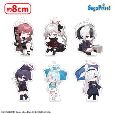 バラ売り可 ブルーアーカイブ アクリルキーチェーン ブルーアーカイブ アクリルキーチェーンVol.2 | オンラインクレーン