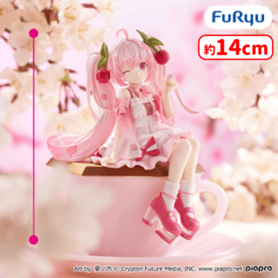 初音ミク ぬーどるストッパーフィギュアー桜ミク2025ウィンクー