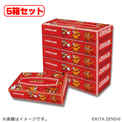 JUGGLERボックスティッシュ5P | オンラインクレーンゲーム「セガUFO