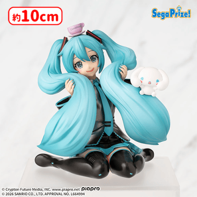 初音ミク　シナモロール　もふっと　フィギュア　10個　まとめ売り 初音ミク×シナモロール ちょこのせ [PM]フィギュア‐初音ミク