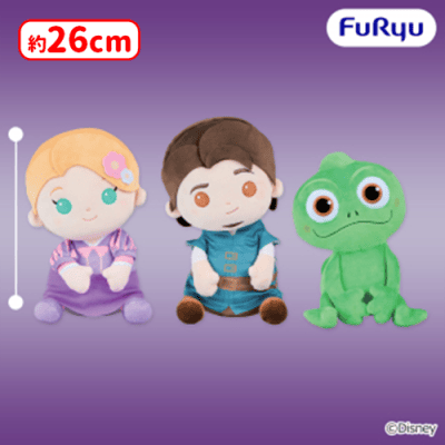 塔の上のラプンツェル こてっとぺったん BIGぬいぐるみ | オンライン