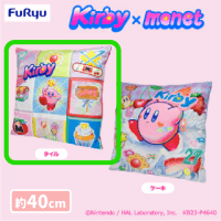 【A.タイル】星のカービィ Kirby×monet　アップリケクッション